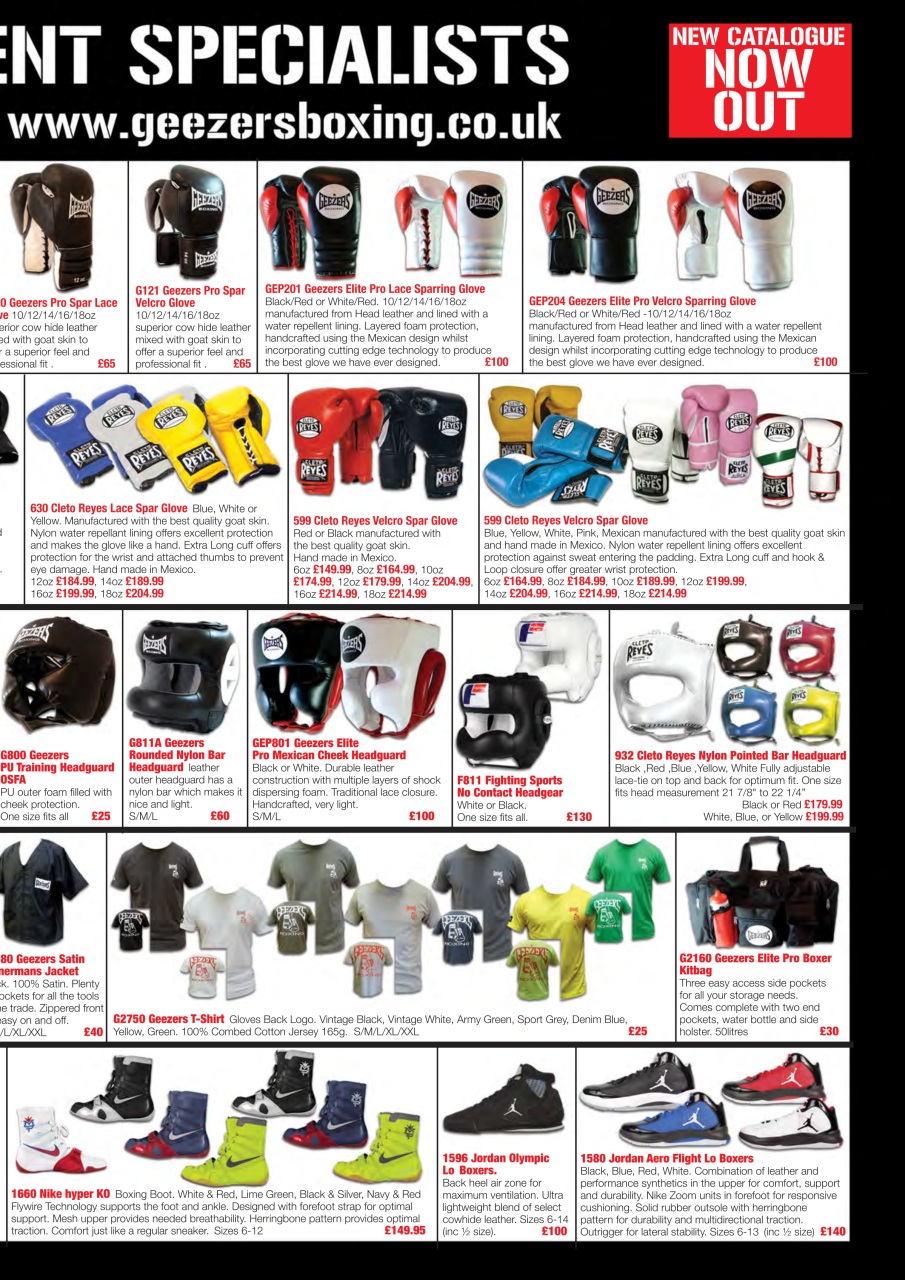 Boxing Monthly Preview Pages