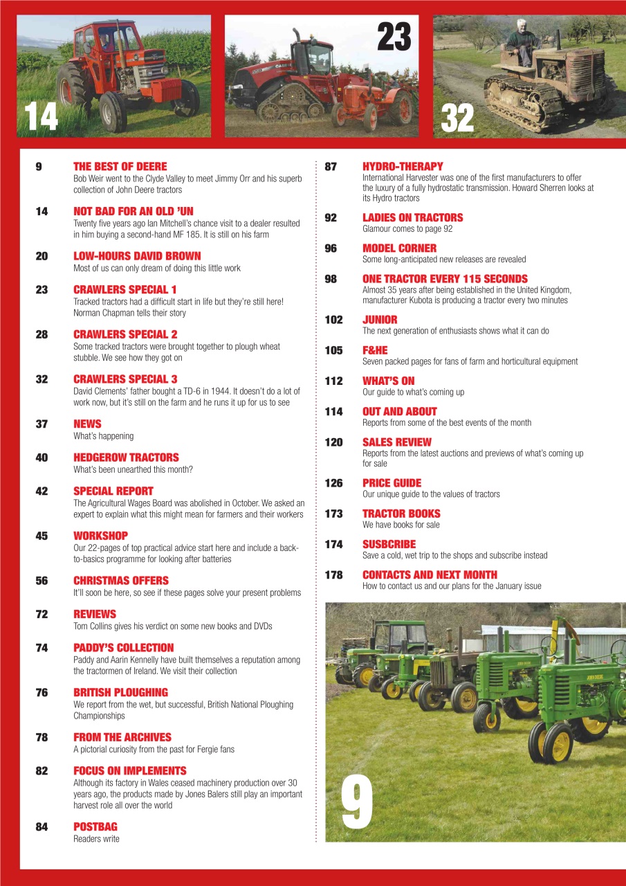 Tractor & Machinery Preview Pages