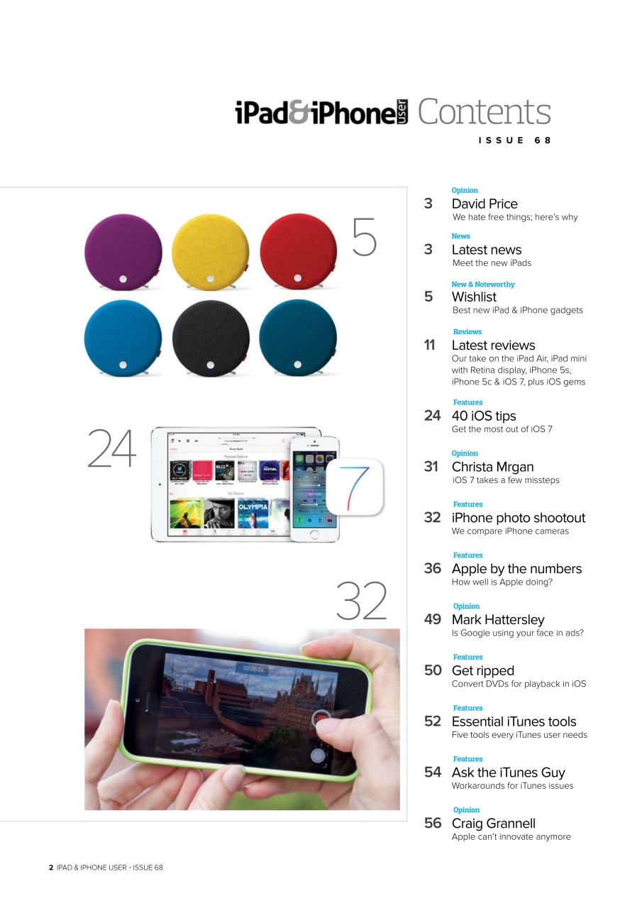 iPad and iPhone User Preview Pages
