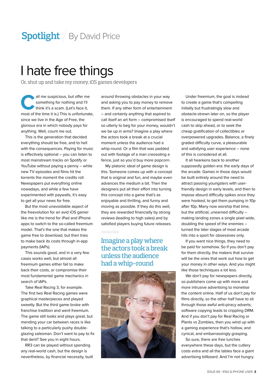 iPad and iPhone User Preview Pages