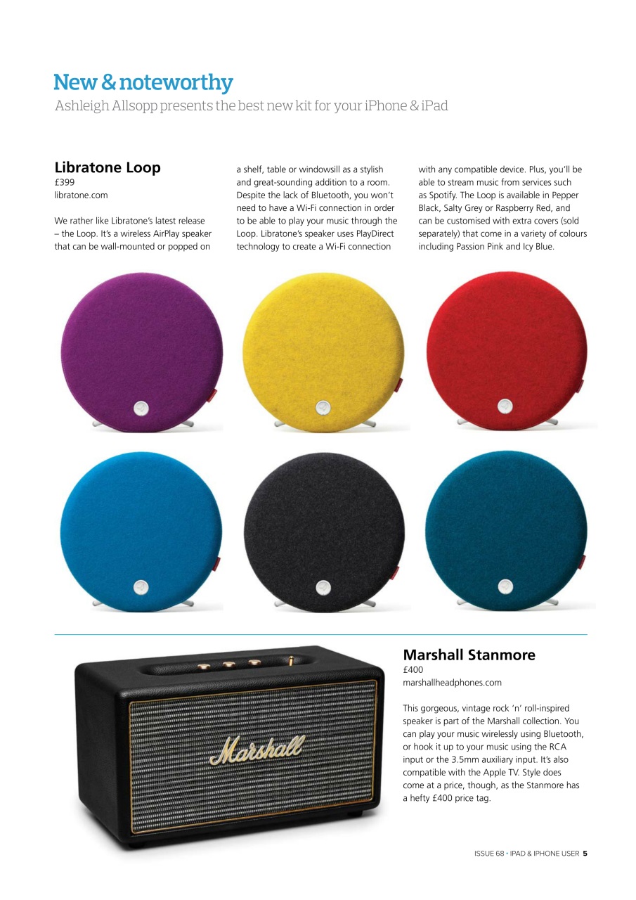 iPad and iPhone User Preview Pages