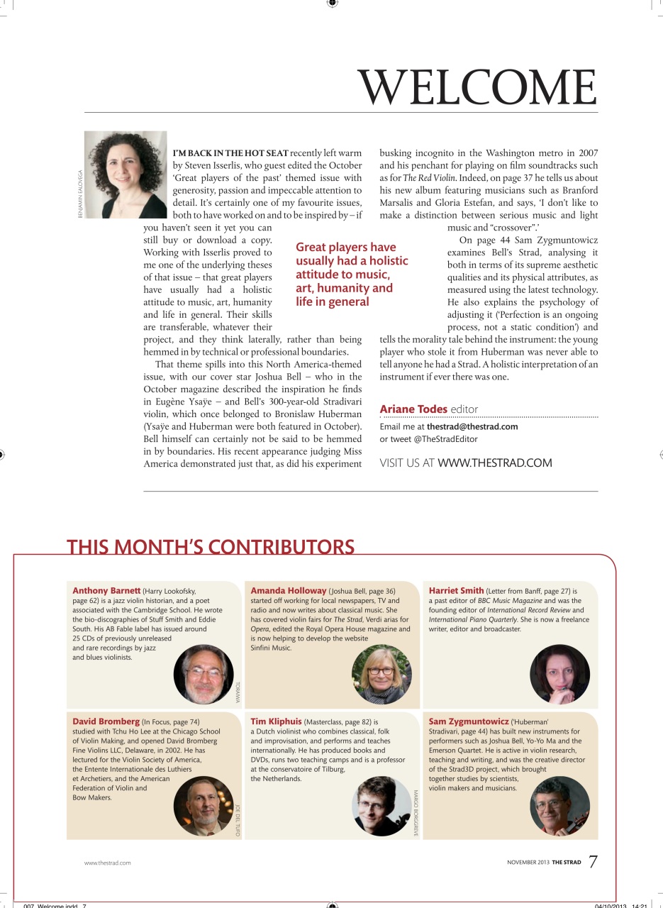 The Strad Preview Pages