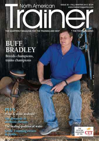 North American Trainer Magazine - horse racing issue Fall-Winter 2013 – issue 30