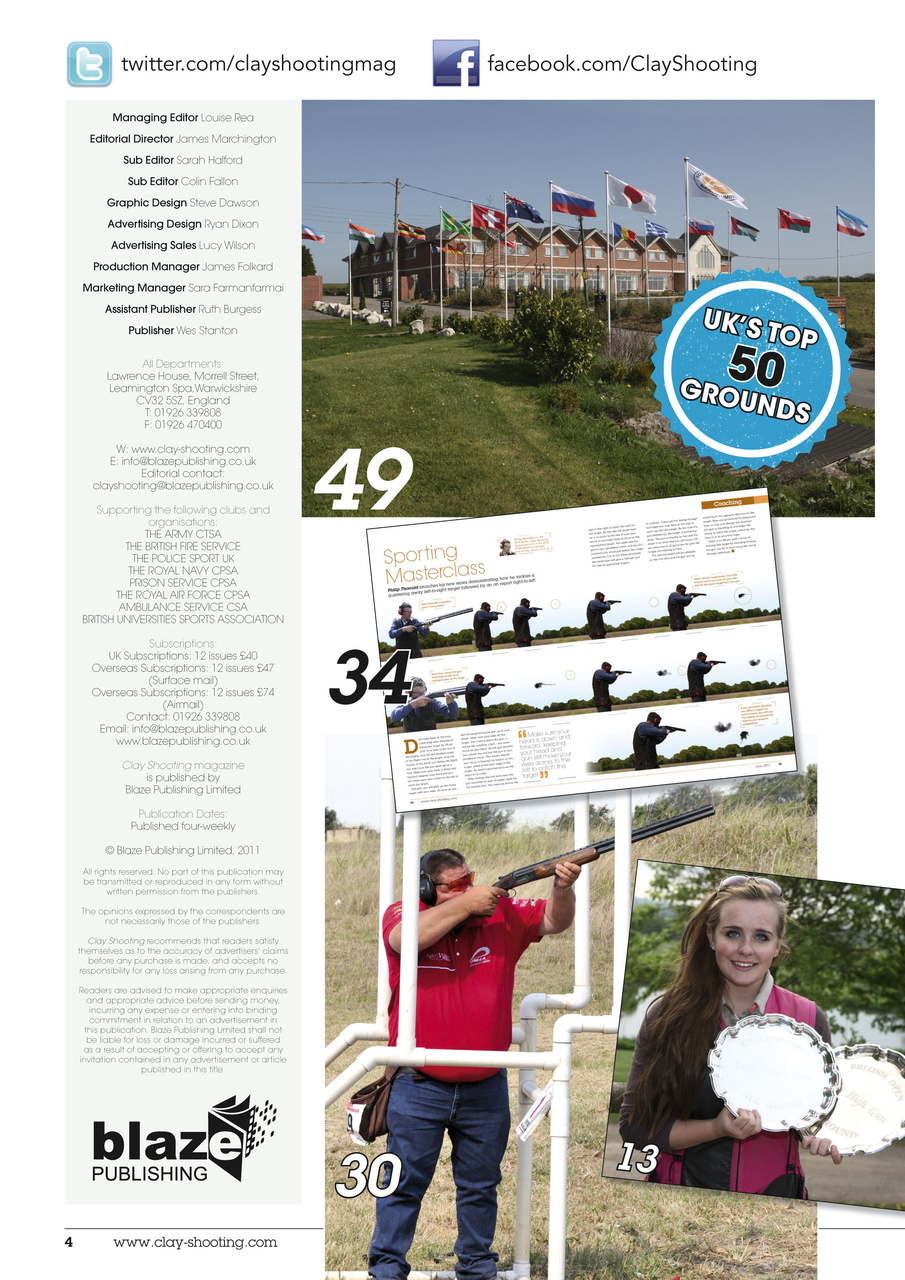 Clay Shooting Preview Pages