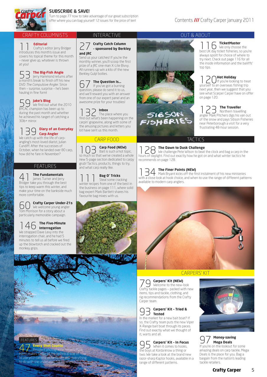 Crafty Carper Preview Pages