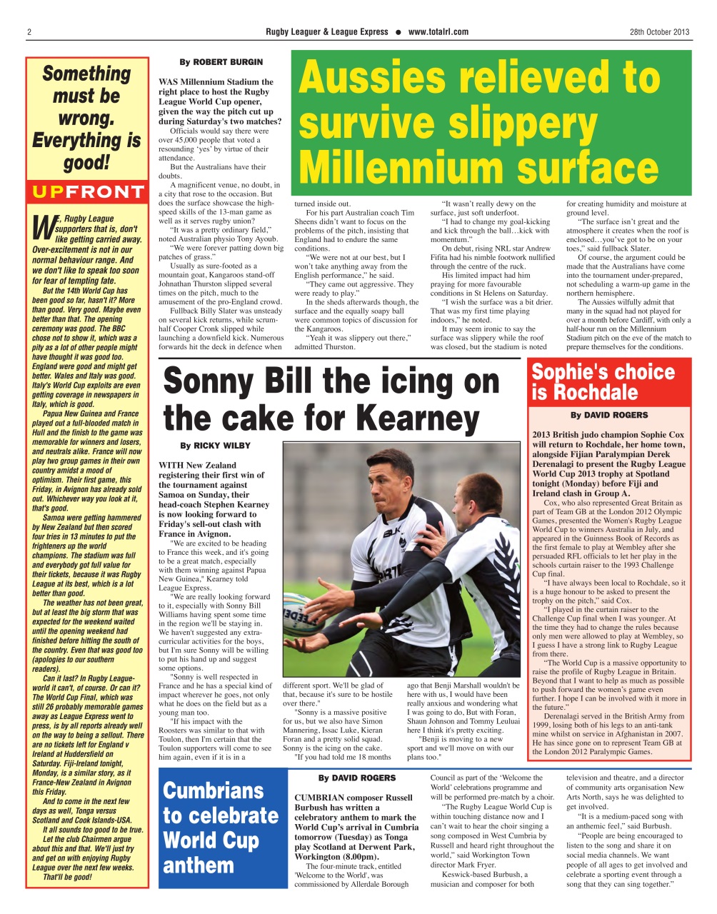 League Express Preview Pages