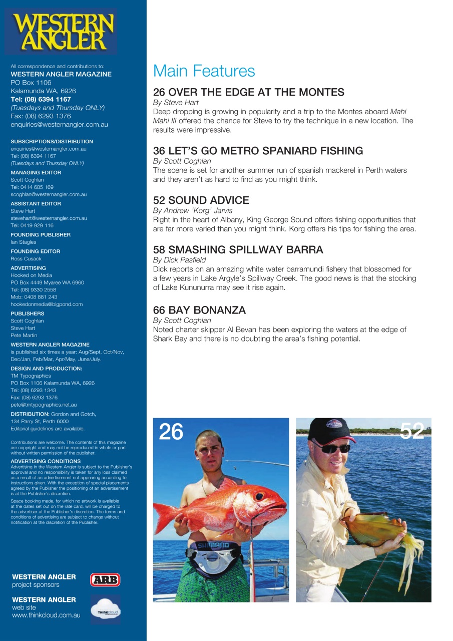 Western Angler Preview Pages