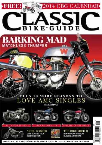 Classic Bike Guide issue November 2013