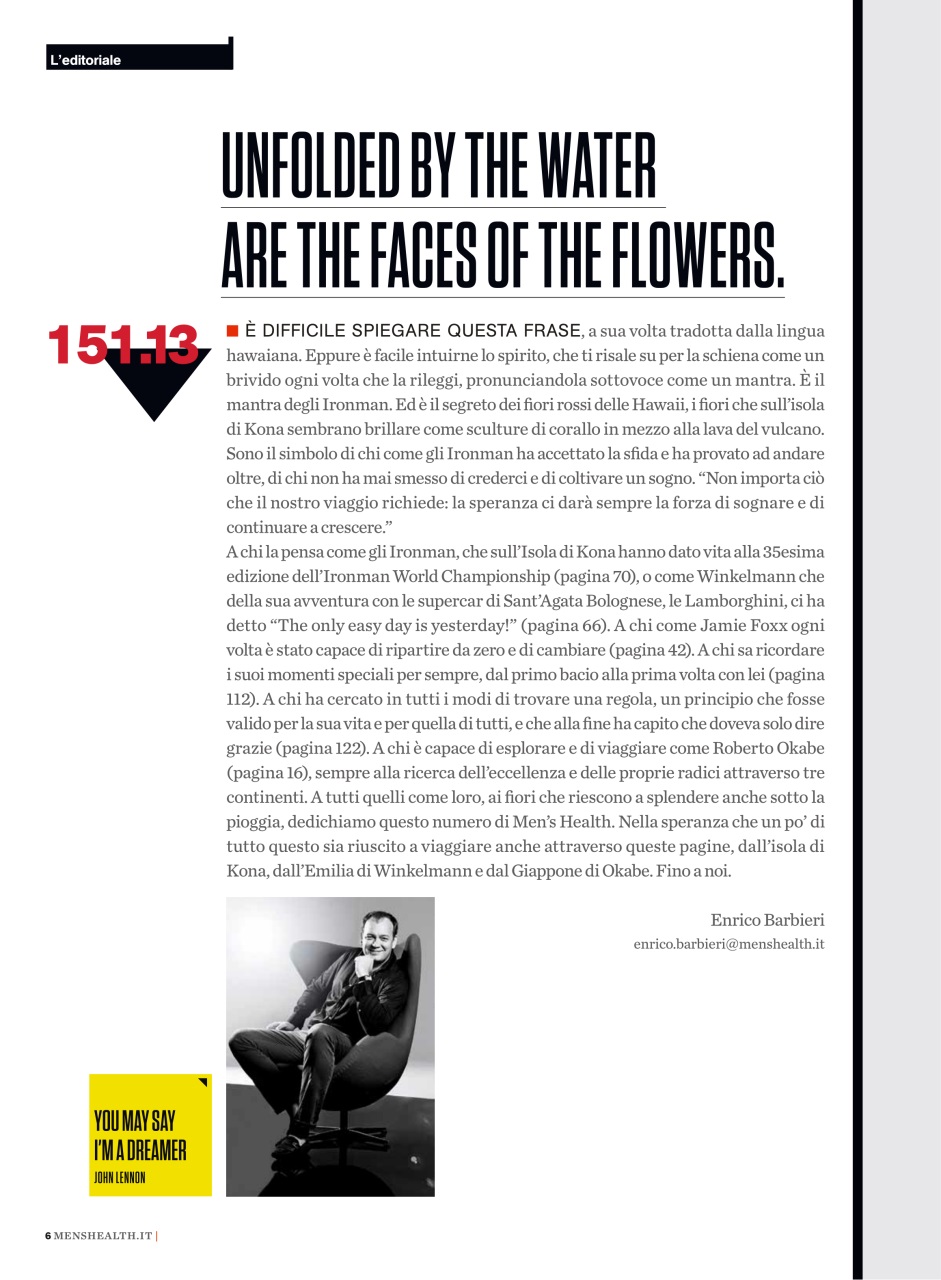 Men's Health Italia Preview Pages