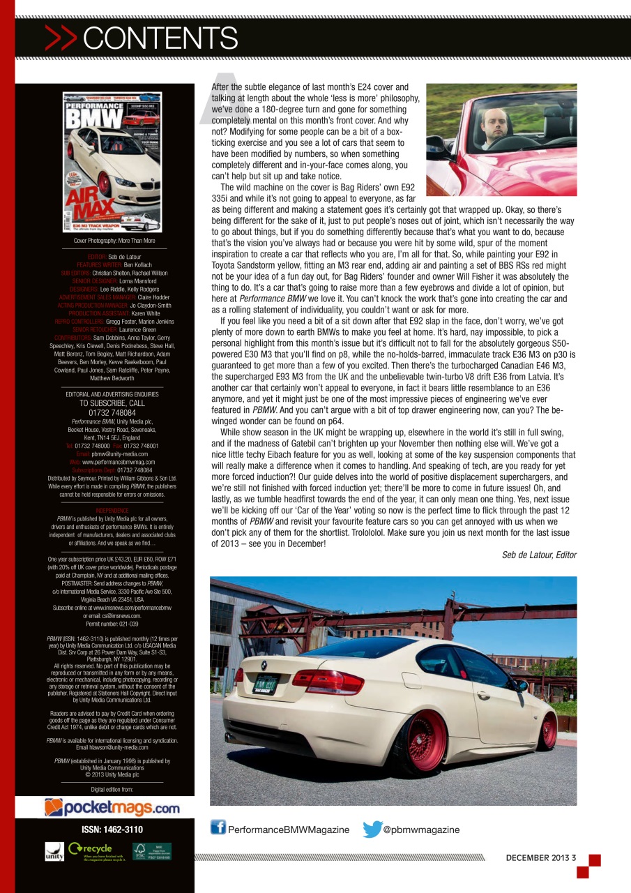 Performance BMW Preview Pages