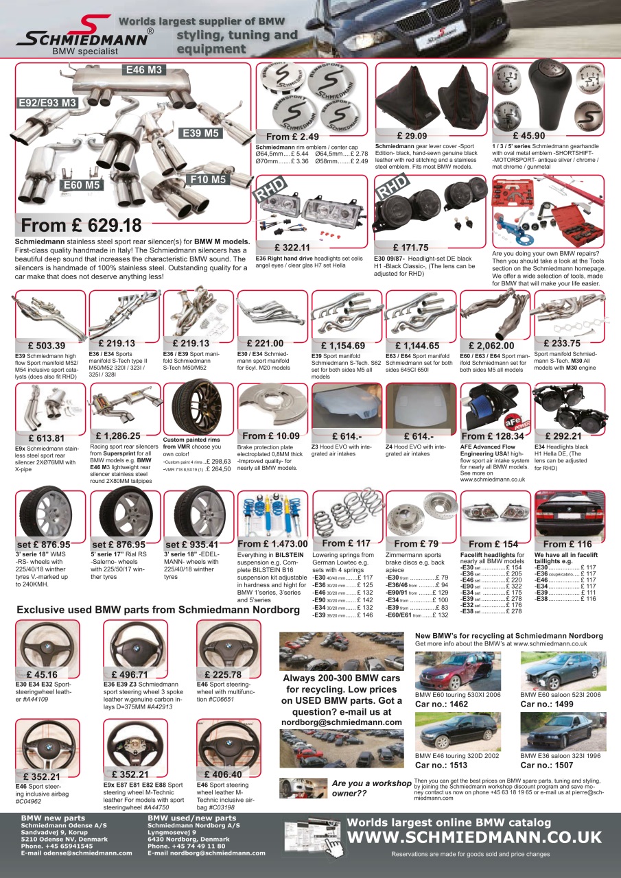 Performance BMW Preview Pages