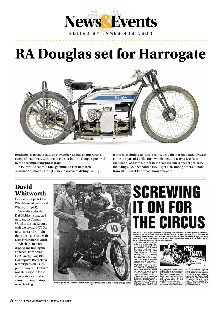 The Classic MotorCycle Preview Pages