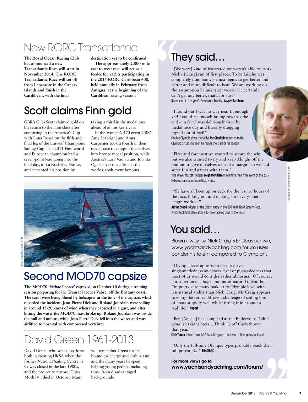 Yachts & Yachting Preview Pages