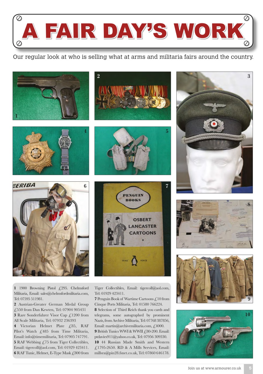 The Armourer Preview Pages