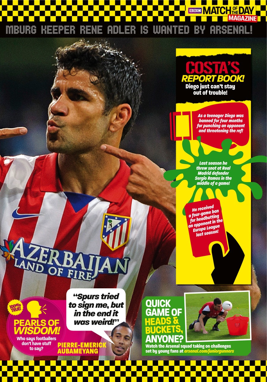 Match of the Day Preview Pages