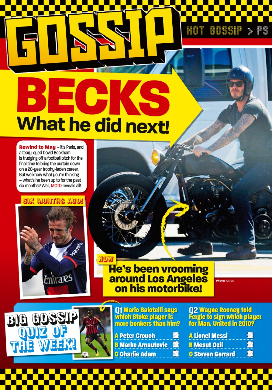 Match of the Day Preview Pages