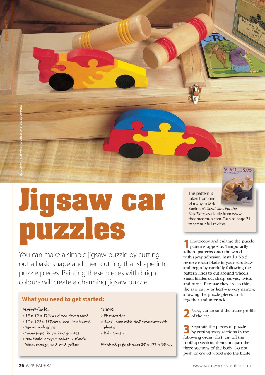 Woodworking Crafts Magazine Preview Pages