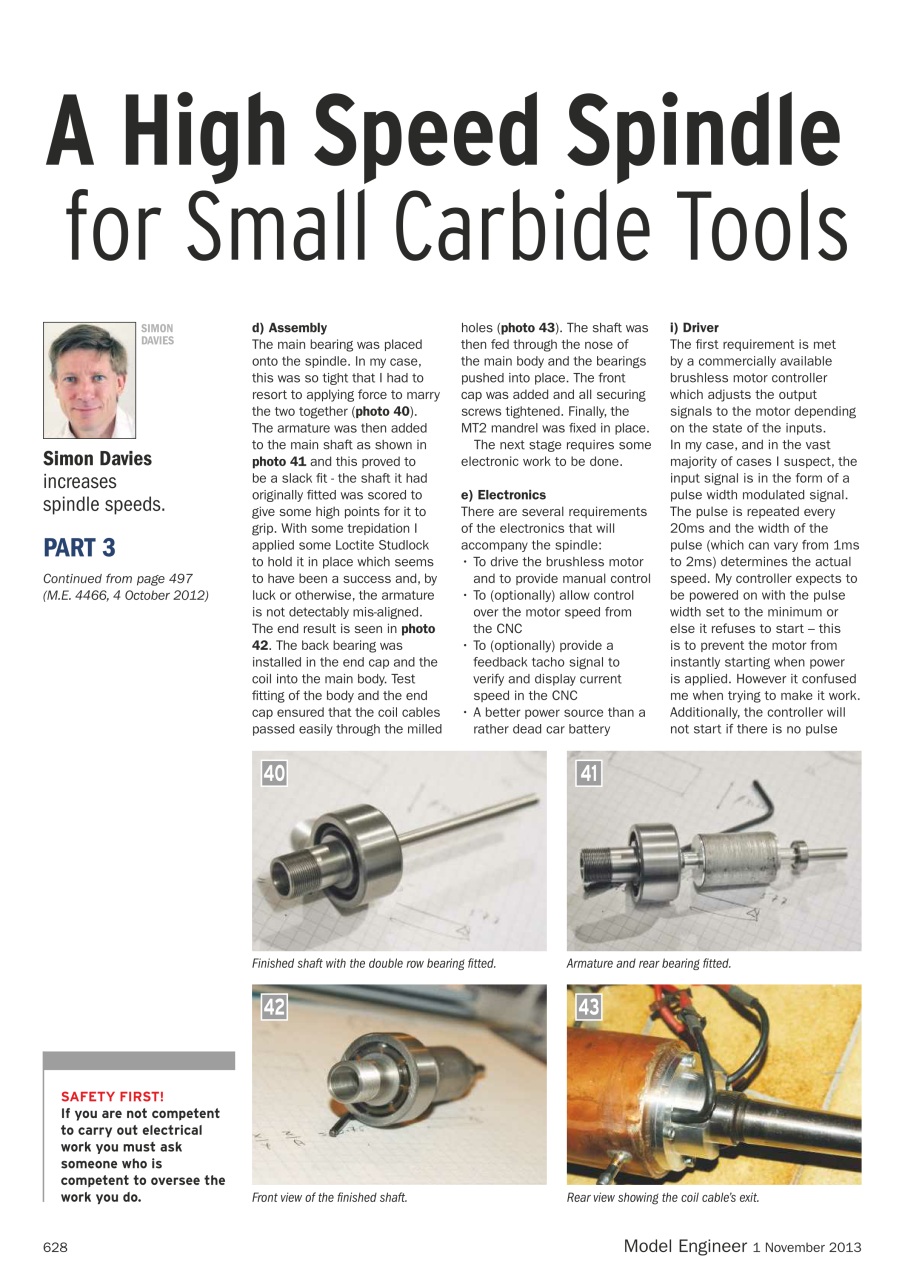 Model Engineer Preview Pages