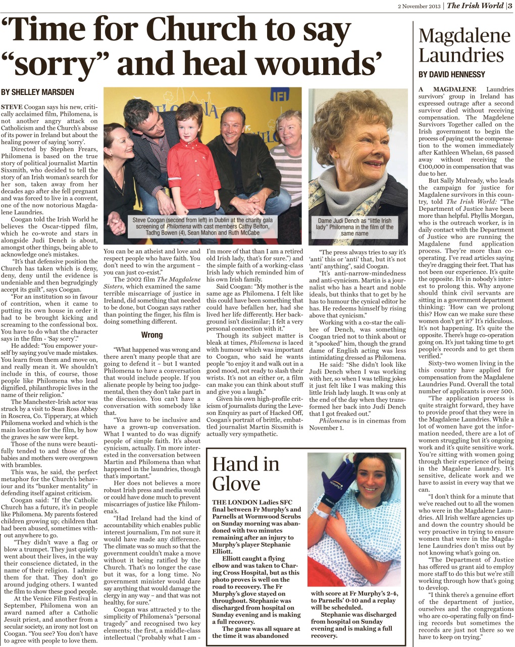 Irish World Preview Pages