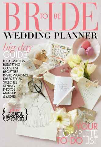 Bride To Be issue Wedding Planner 2013/14 (Volume 13)