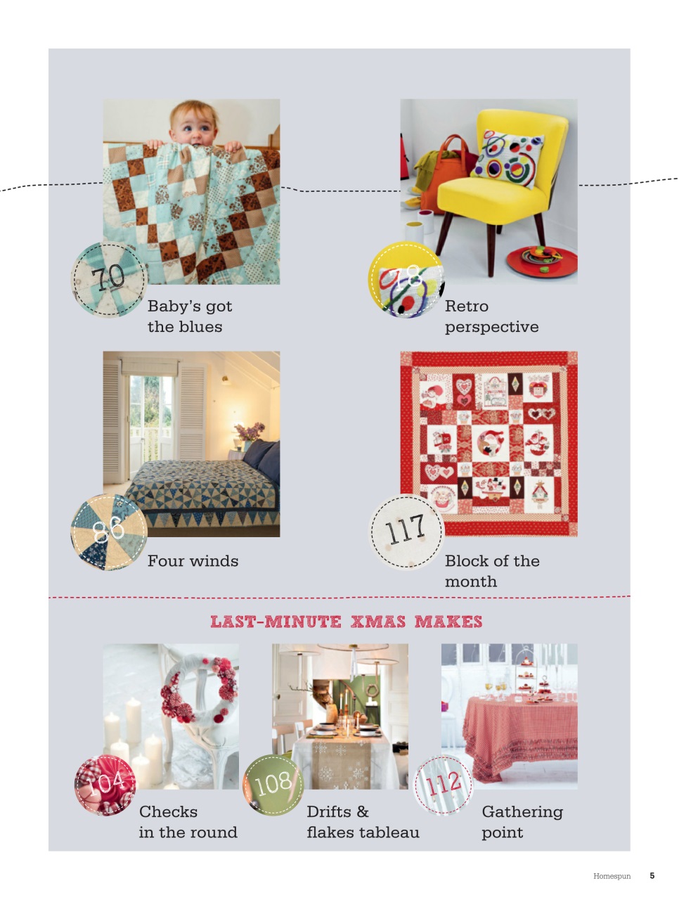 Homespun Preview Pages