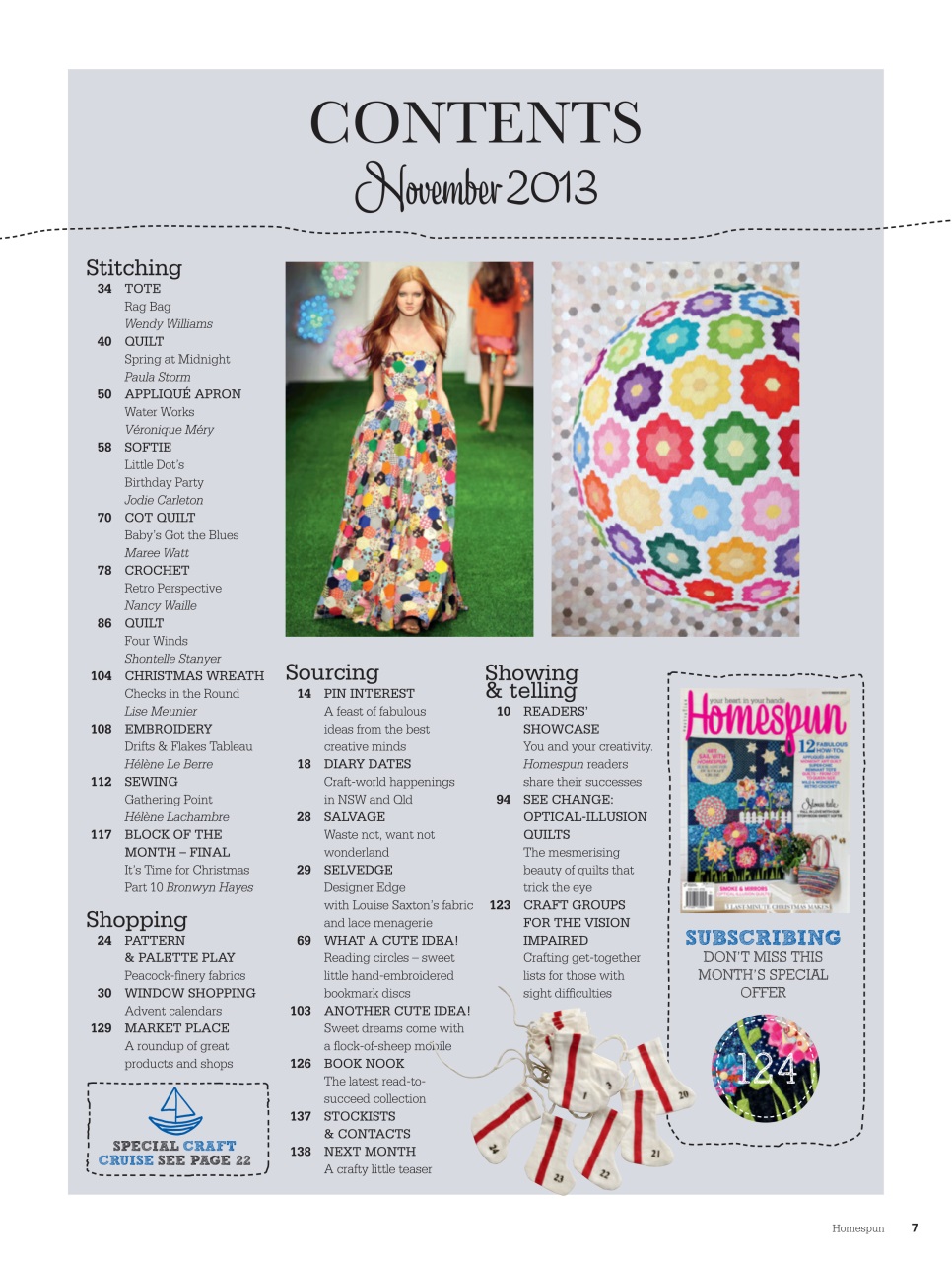 Homespun Preview Pages