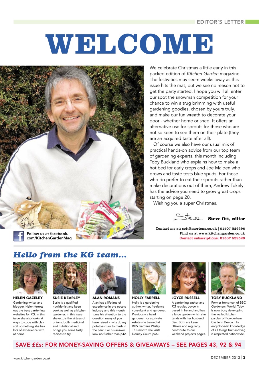 Kitchen Garden Magazine Preview Pages