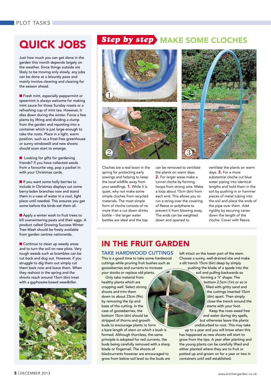 Kitchen Garden Magazine Preview Pages