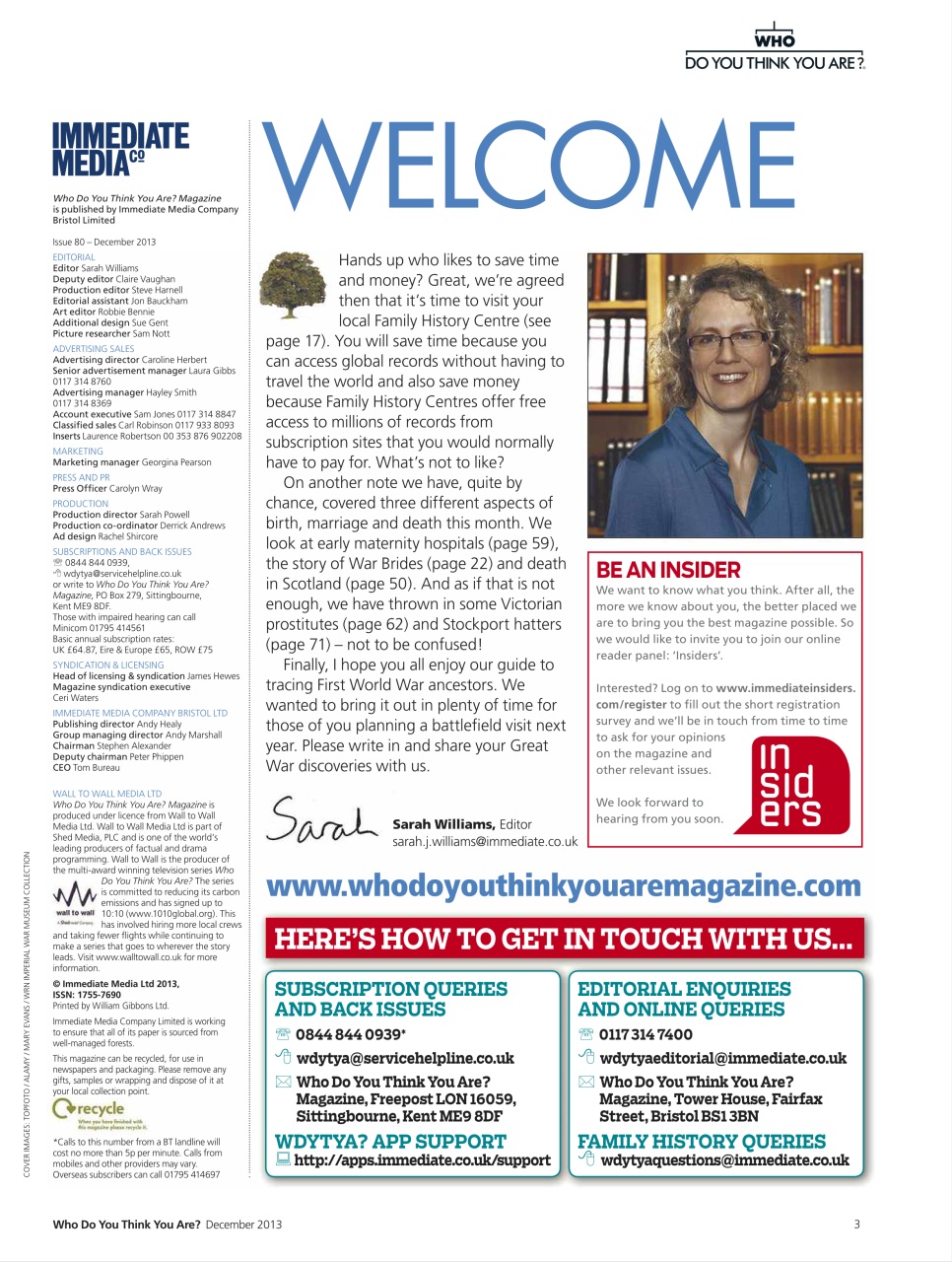 Who Do You Think You Are? Preview Pages