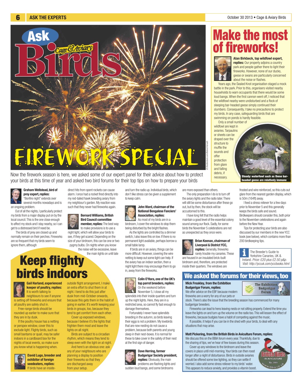 Cage & Aviary Birds Preview Pages