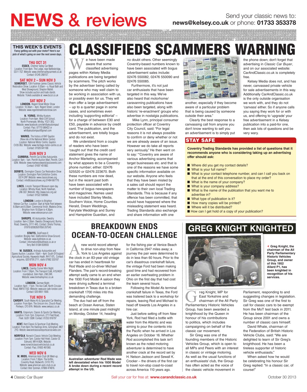 Classic Car Buyer Preview Pages