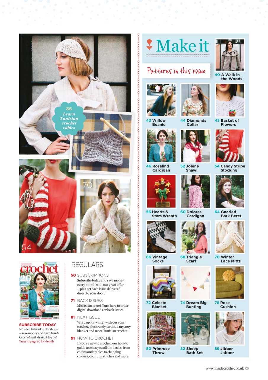 Inside Crochet Preview Pages