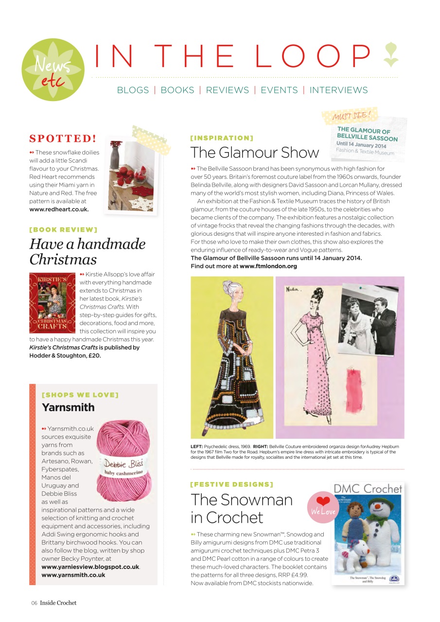 Inside Crochet Preview Pages