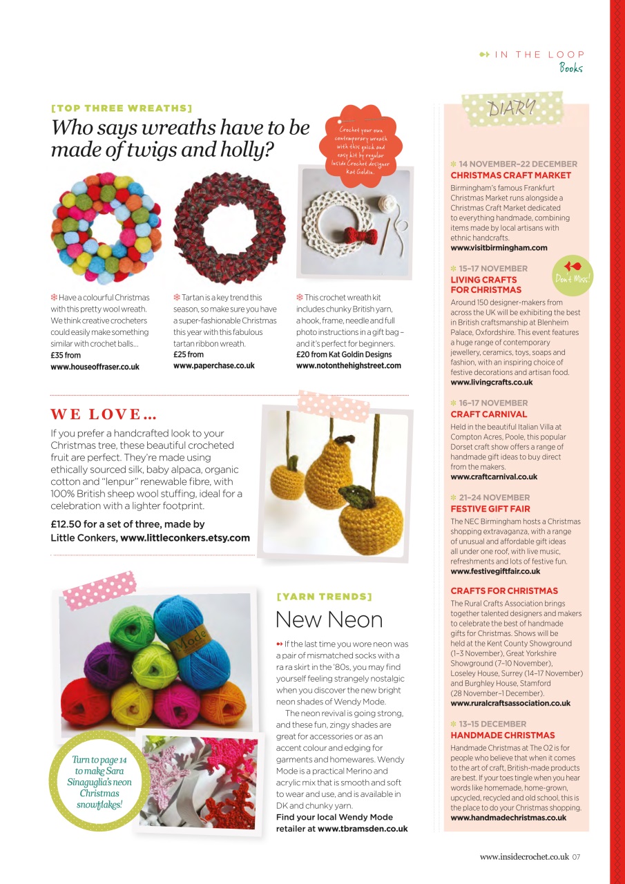 Inside Crochet Preview Pages