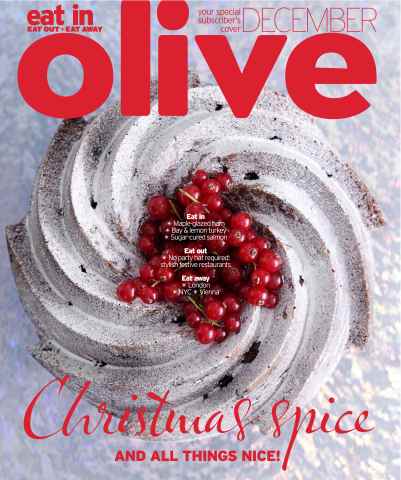 Olive Magazine issue December 2013