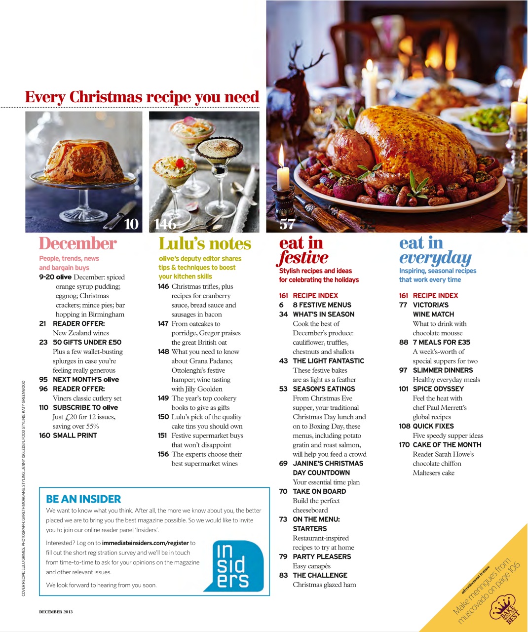 Olive Magazine Preview Pages