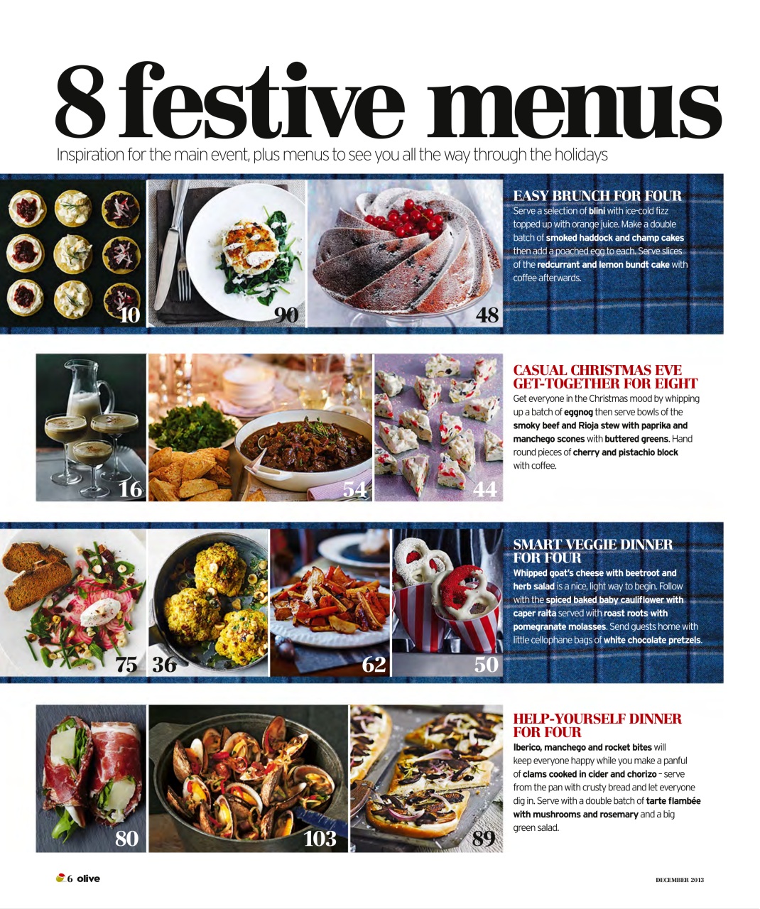 Olive Magazine Preview Pages