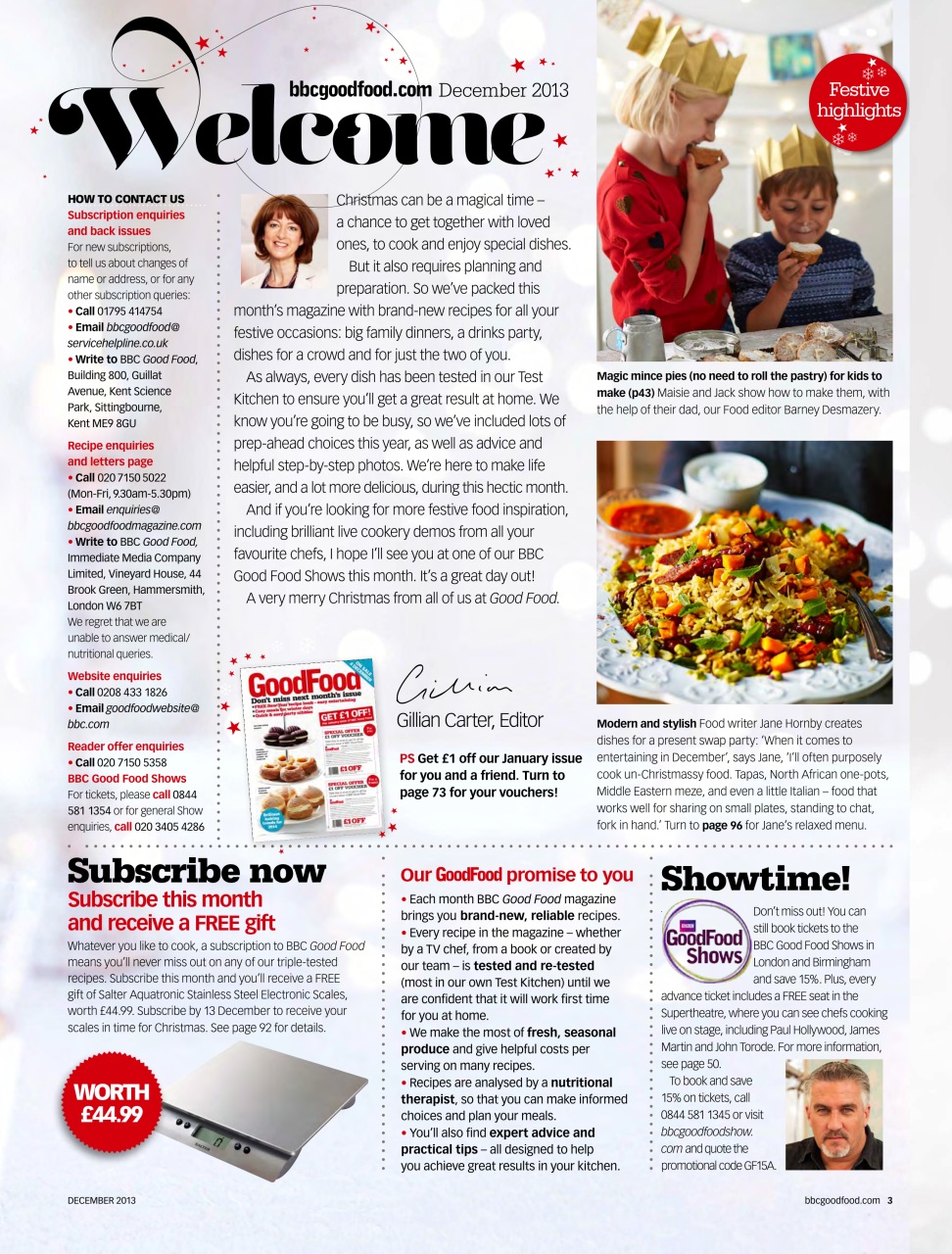 Good Food Magazine Preview Pages