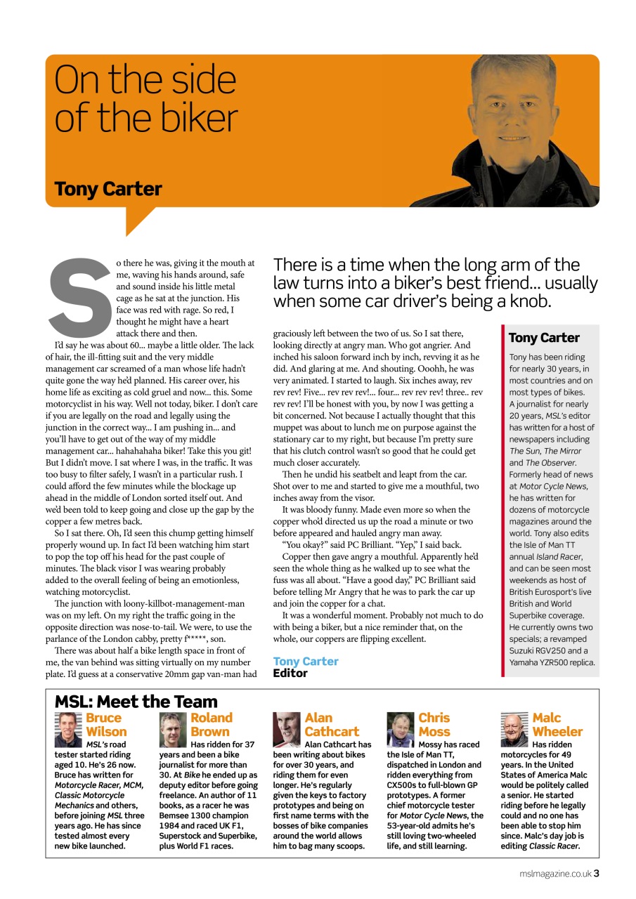 Motorcycle Sport & Leisure Preview Pages