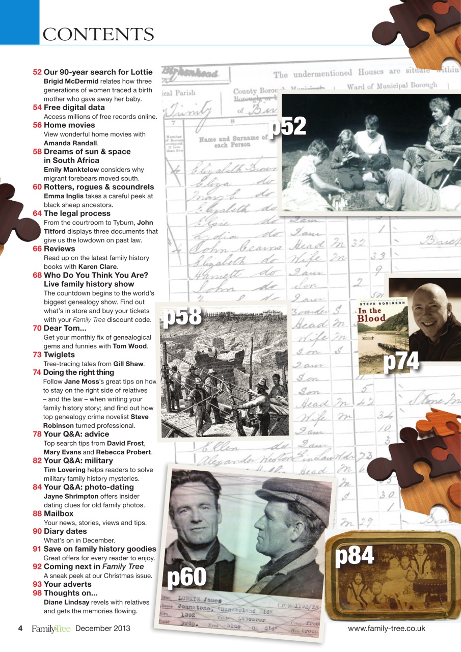 Family Tree Preview Pages