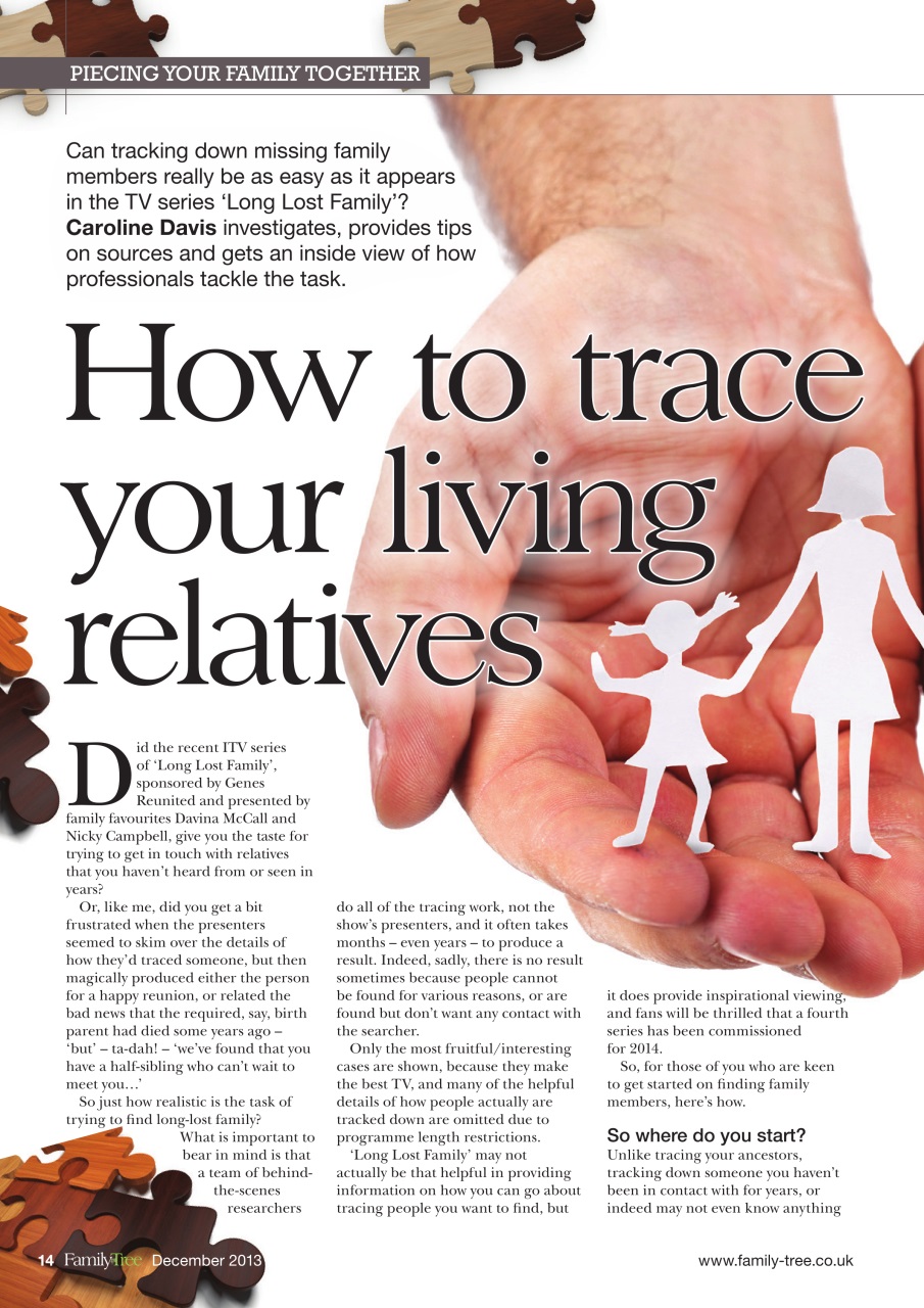 Family Tree Preview Pages