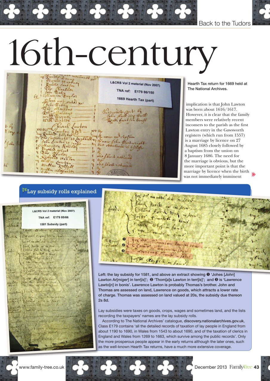 Family Tree Preview Pages