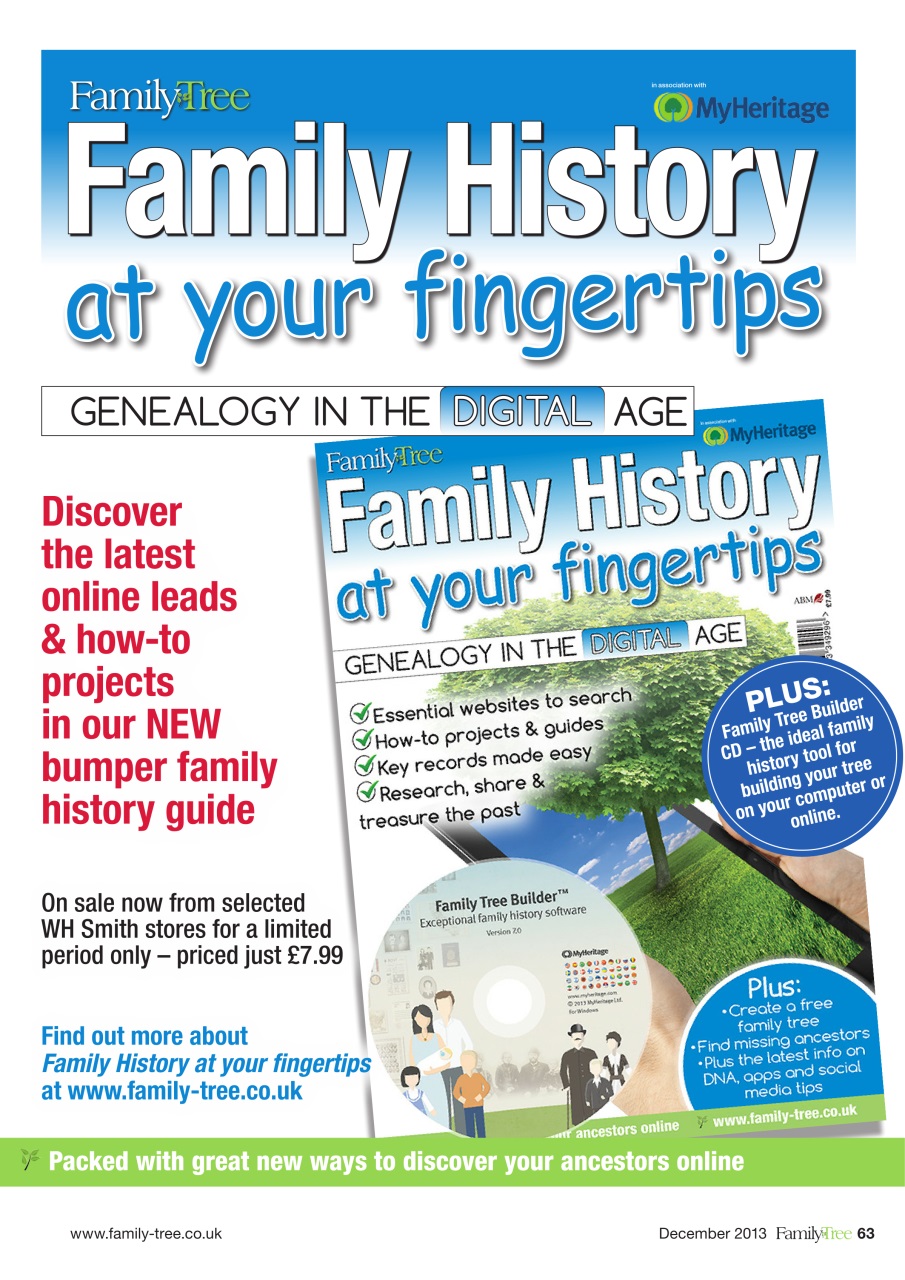 Family Tree Preview Pages