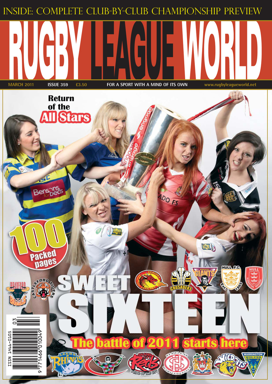 Rugby League World Preview Pages