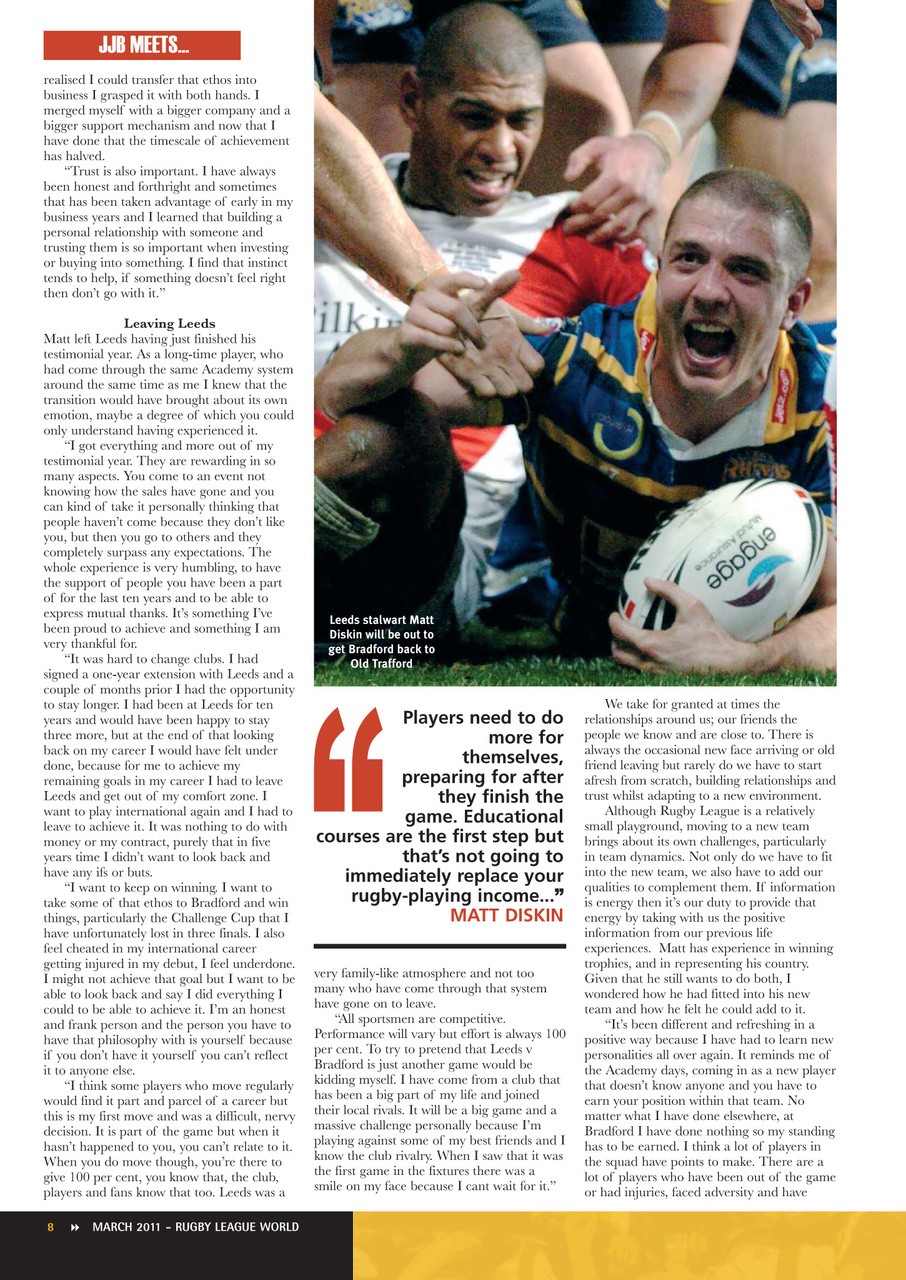 Rugby League World Preview Pages