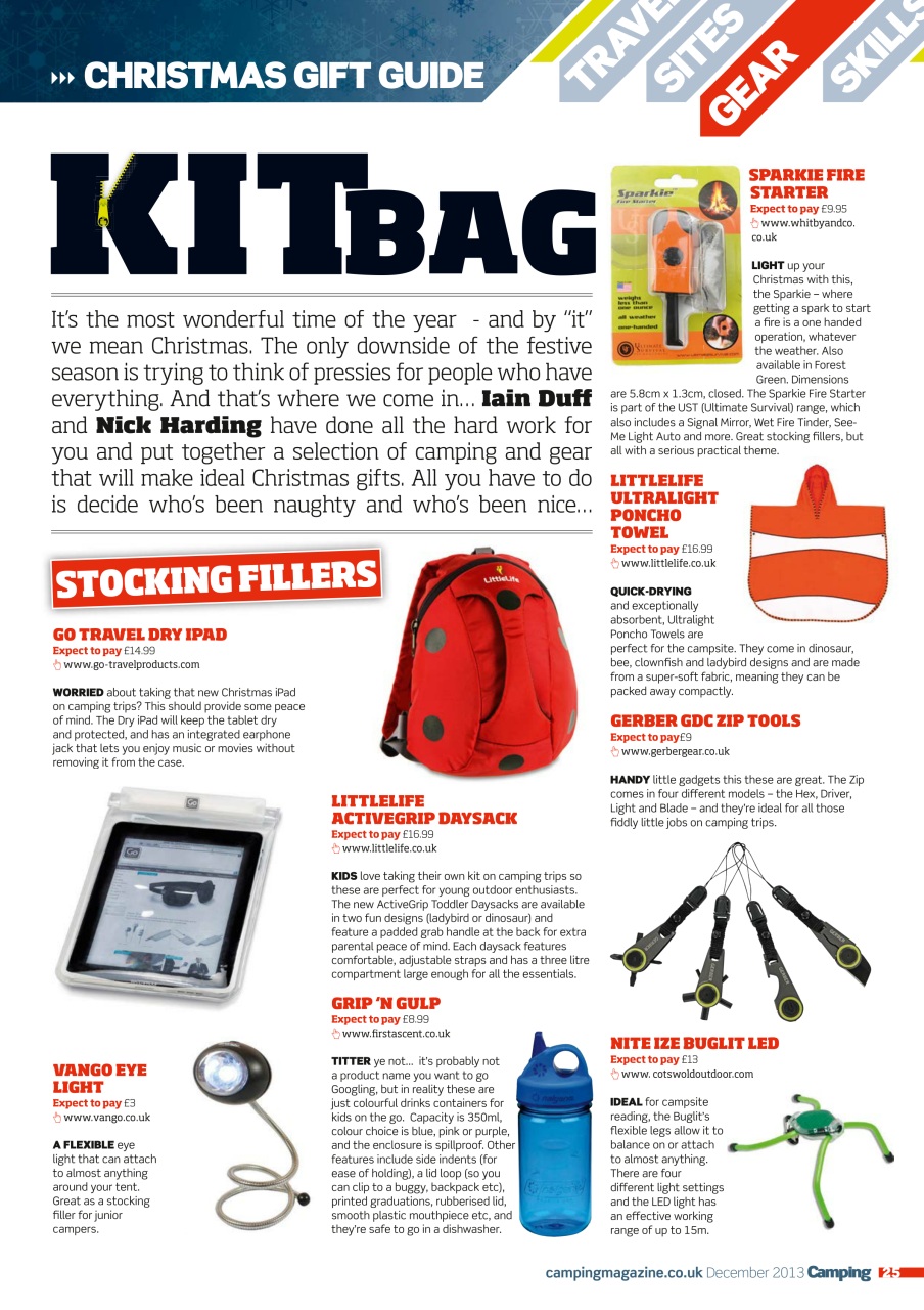 Camping Preview Pages