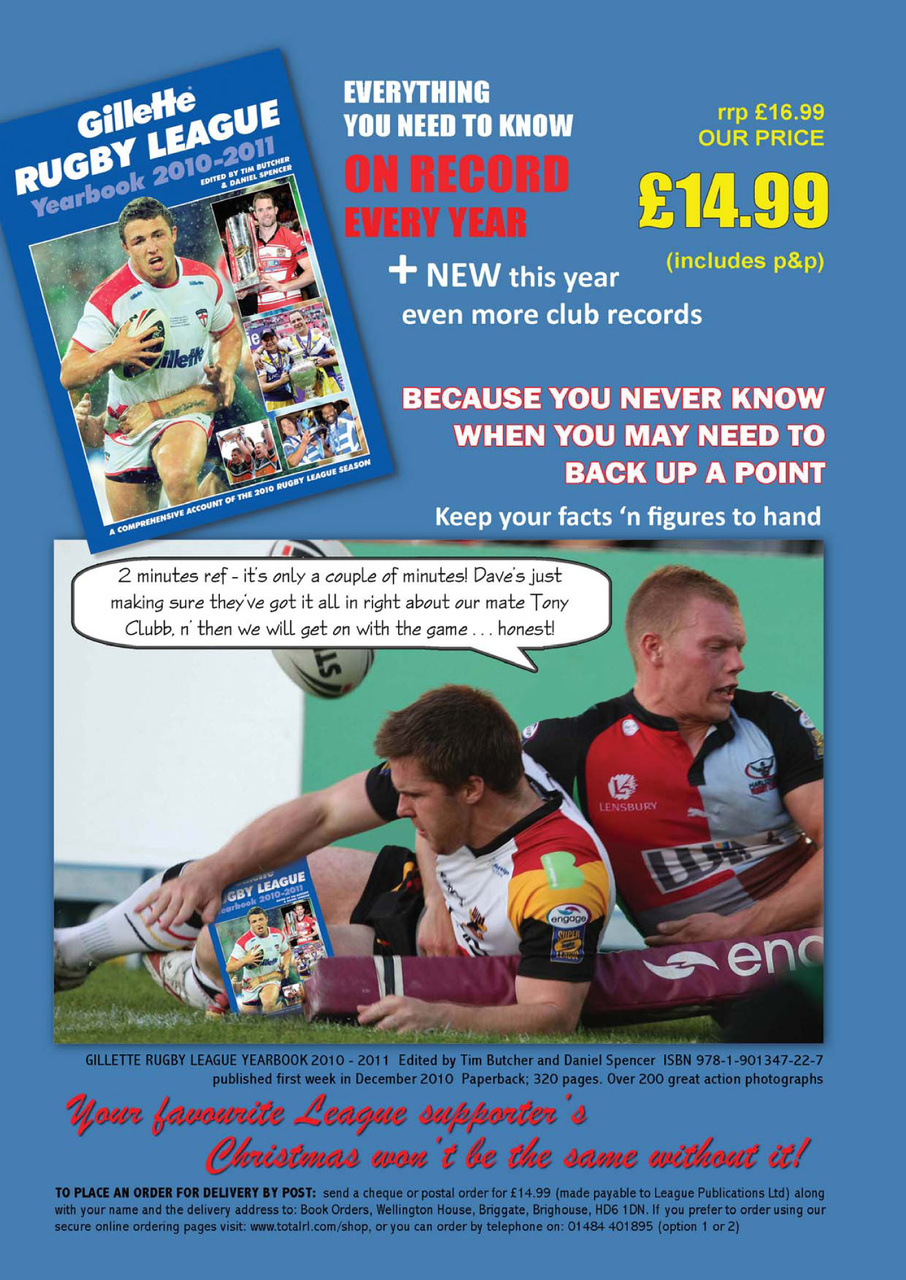 Rugby League World Preview Pages
