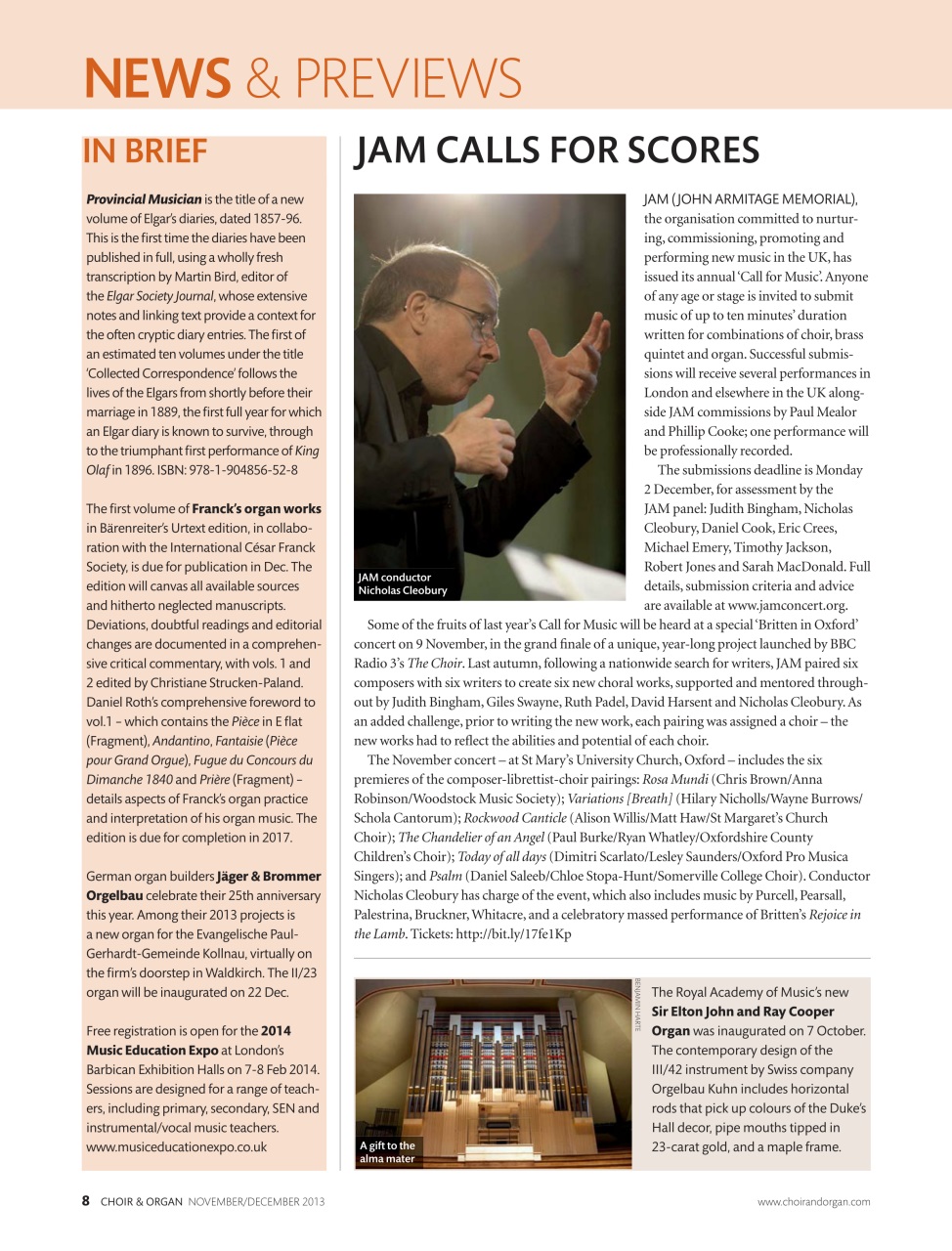 Choir & Organ Preview Pages