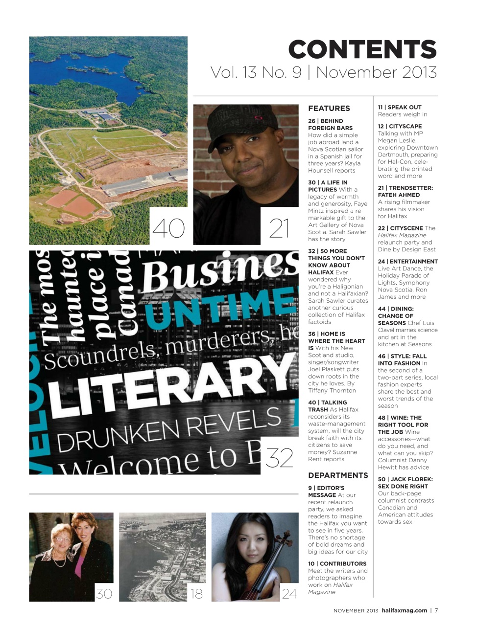 Halifax Magazine Preview Pages