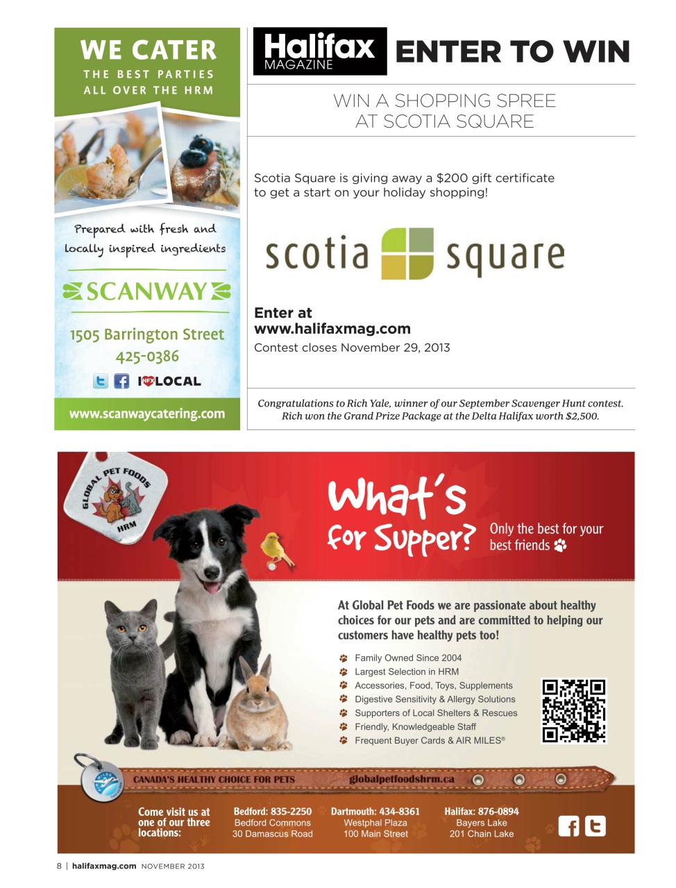 Halifax Magazine Preview Pages